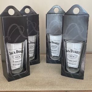 Jack Daniel’s 16 oz Highball Glasses Set of 6